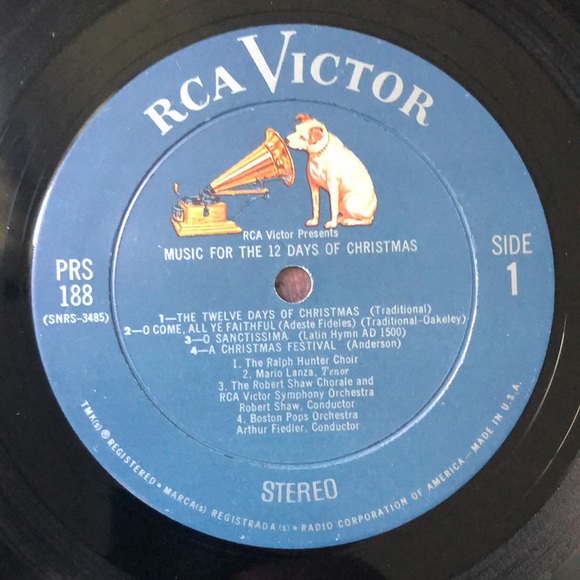 Various Artists Music For The Twelve Days Of Christmas Vinyl Lp '65 - Picture 3 of 6